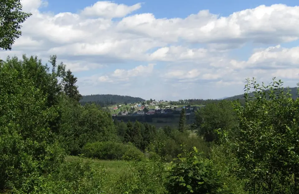 fot. Ola Troszczyńska / Widok na ukraińskie Sianki