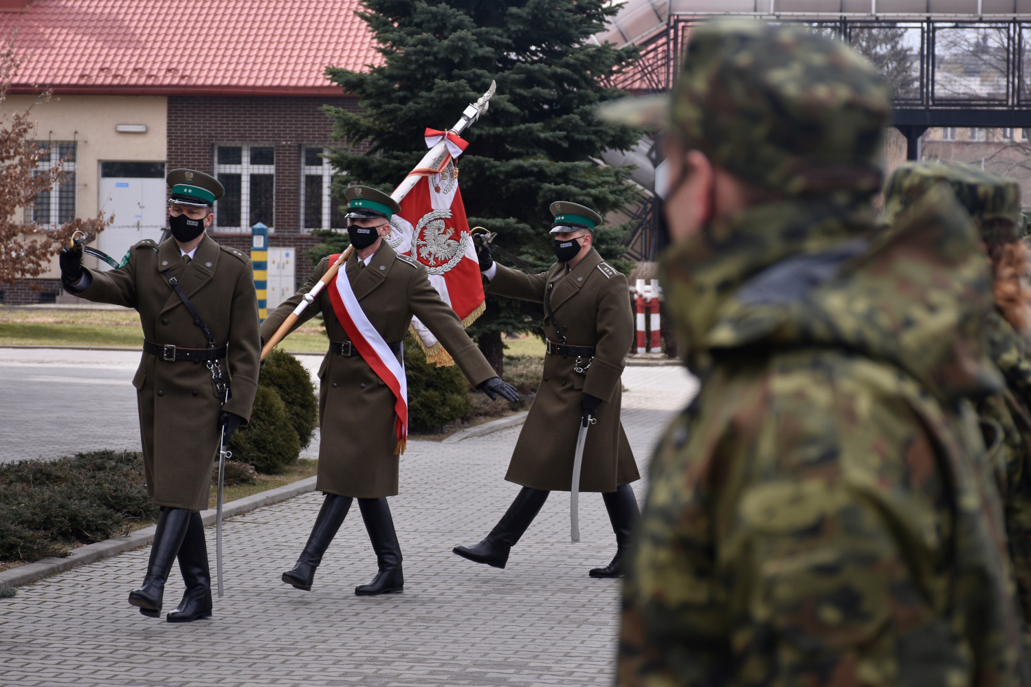 Ślubowanie nowych funkcjonariuszy