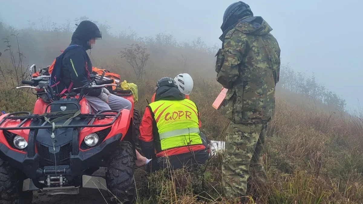 Kobieta doznała urazu w rejonie Bukowego Berda w Bieszczadach. Skuteczna współpraca służb - Zdjęcie główne