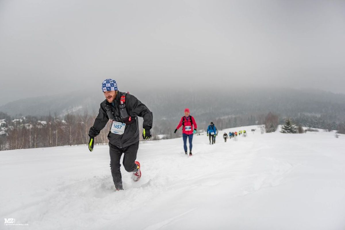 fot.  Michał Złotowski Photography z fanpage "Zimowy Maraton Bieszczadzki