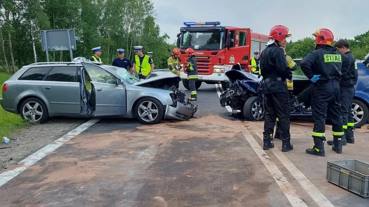 Wypadek w Uhercach Mineralnych. Cztery osoby zostały poszkodowane, w tym najpoważniej 13-letni chłopiec! - Zdjęcie główne