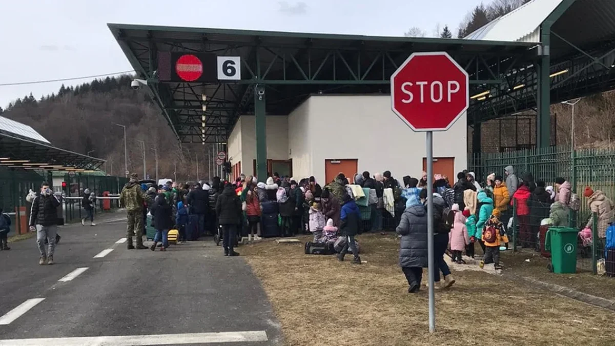 Transport z darami dla obywateli Ukrainy, z Ustrzyk Dolnych dotarł do Chyrowa - Zdjęcie główne