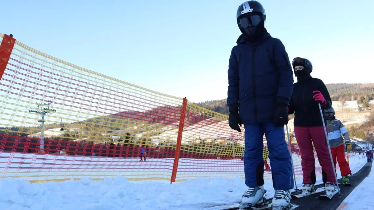 Bieszczad-ski w Wańkowej. Uruchomiono ruchome chodniki. Są one jednymi z najdłuższych w Polsce [ZDJĘCIA] - Zdjęcie główne