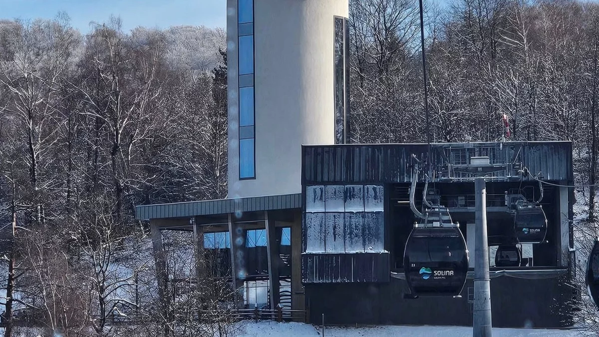 Rozszczelniony zbiornik gazu na terenie ośrodka PKL w Solinie. Czy kolej gondolowa działa? - Zdjęcie główne