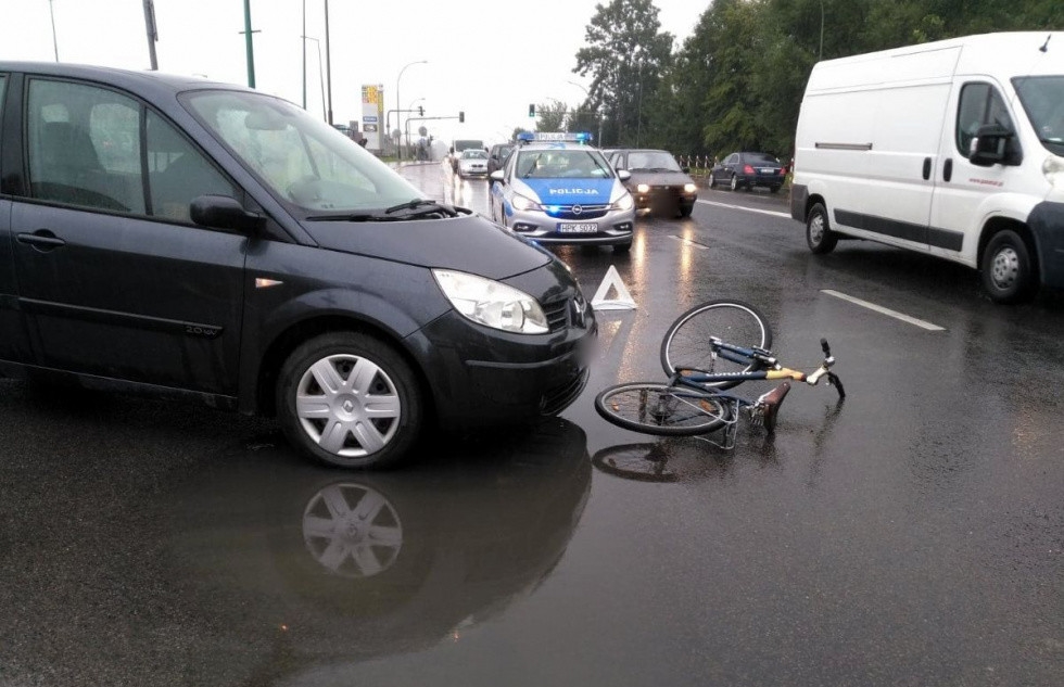 Sanok: Potrącony rowerzysta. Zachowajmy ostrożność! - Zdjęcie główne