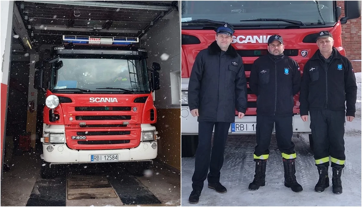 Bieszczady. Strażacy ochotnicy z Lutowisk mają nowy samochód ratowniczo-gaśniczy. "Historia dzieje się na naszych oczach" - Zdjęcie główne