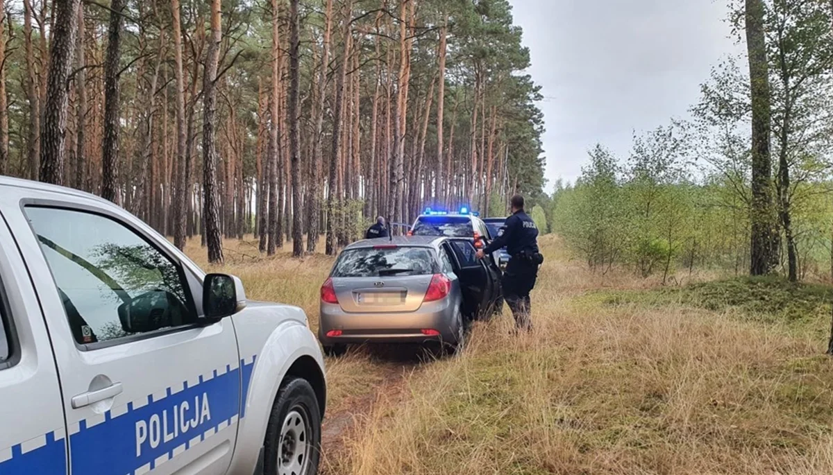 Powiat bieszczadzki. Grzybiarz stracił orientację w lesie i nie wiedział gdzie się znajduje. Na poszukiwania wyruszyli policjanci, strażacy i ratownicy GOPR - Zdjęcie główne