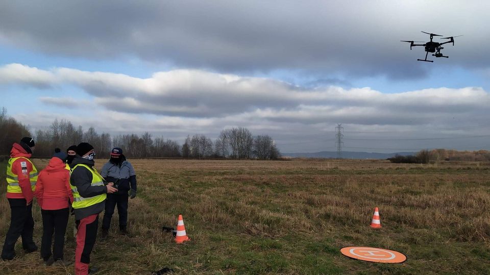 Dron z kamerą termowizyjną dla OSP Niebieszczany [FOTO] - Zdjęcie główne