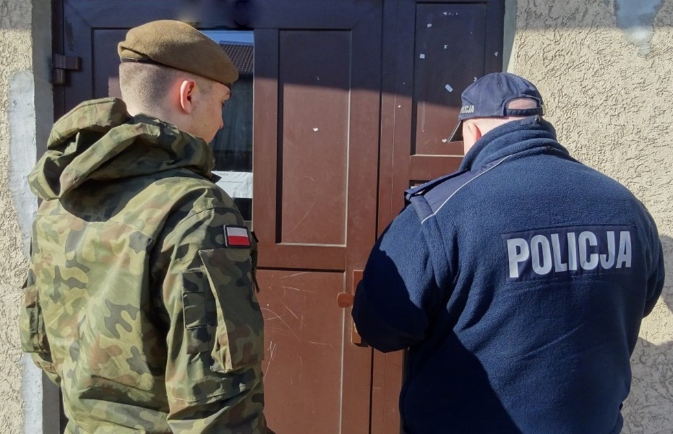 Żołnierze WOT wspierają Policjantów - Zdjęcie główne