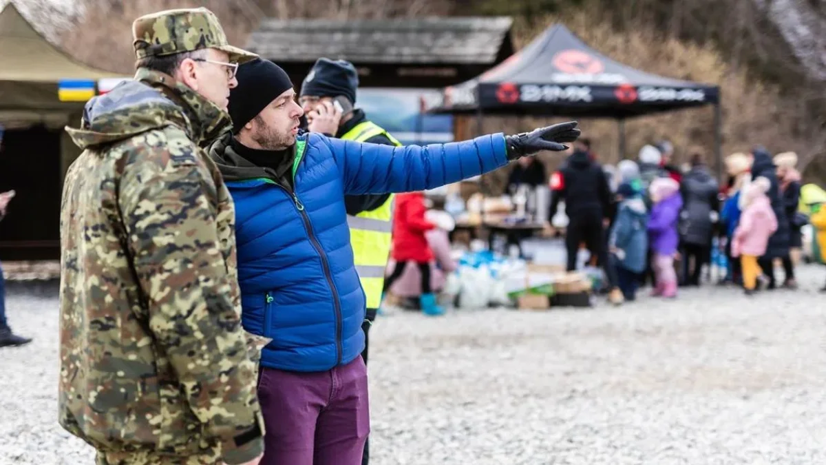 Gmina Ustrzyki Dolne otrzymała 120 tysięcy złotych wsparcia od miast i gminy partnerskiej. Środki przekazano na pomoc uchodźcom - Zdjęcie główne