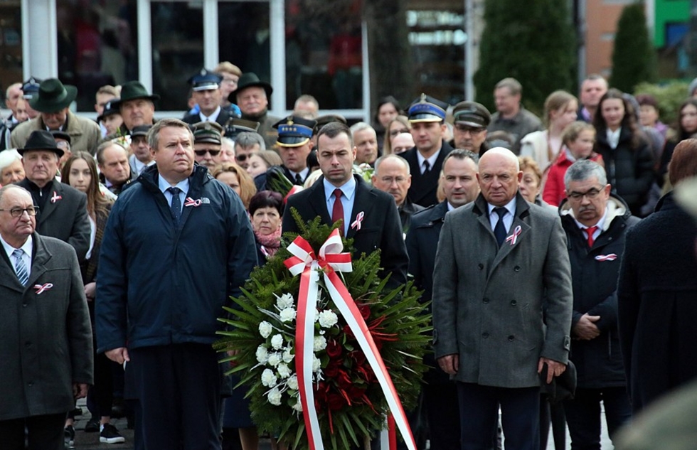 Święto Niepodległości 2020 w Ustrzykach Dolnych - Zdjęcie główne