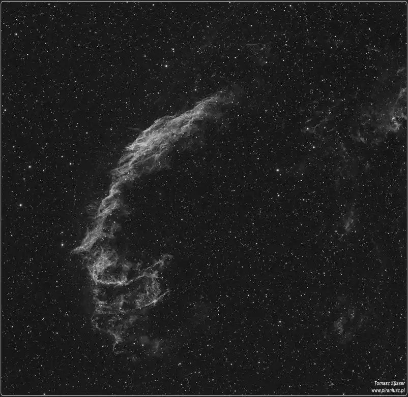 Fot. Tomasz Süsser - NGC 6992 – Wschodni Welon