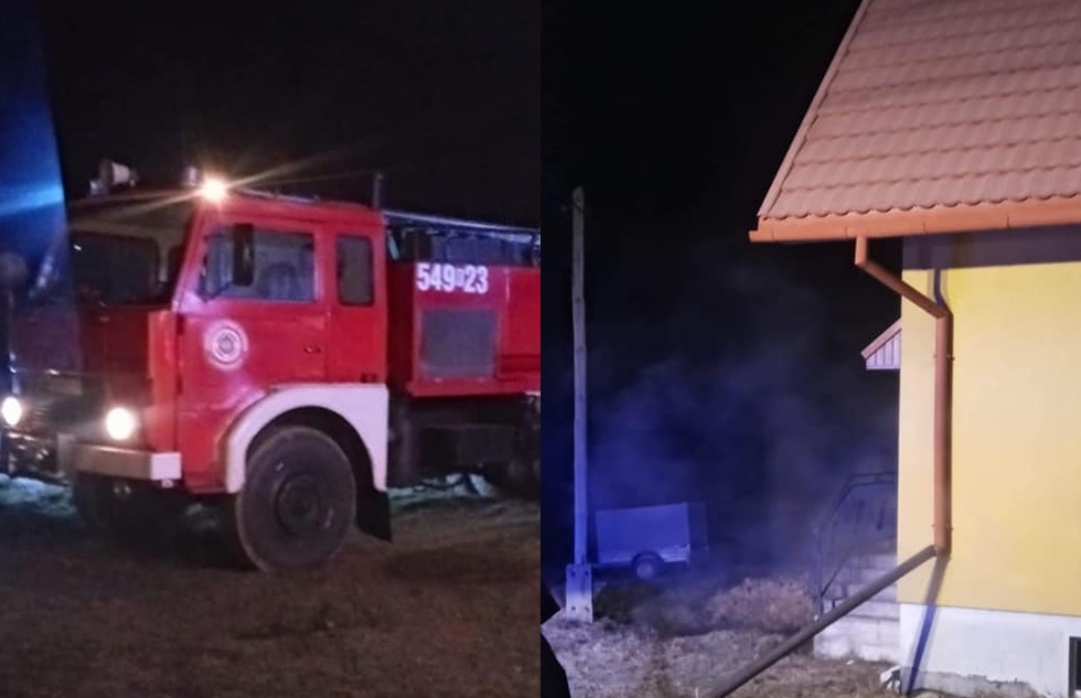 Pożar piwnicy w Wisłoku Wielkim! [FOTO] - Zdjęcie główne