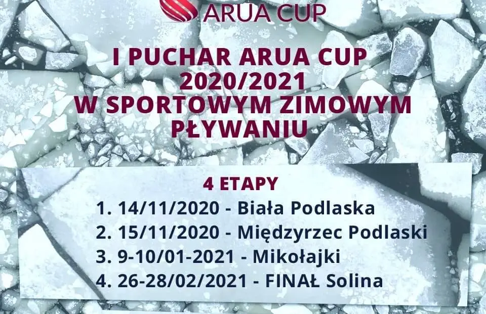 26-28 lutego 2021. Finał Pucharu ARUA CUP 2020/2021 w Sportowy Zimowym Pływaniu wPolańczyku - Zdjęcie główne