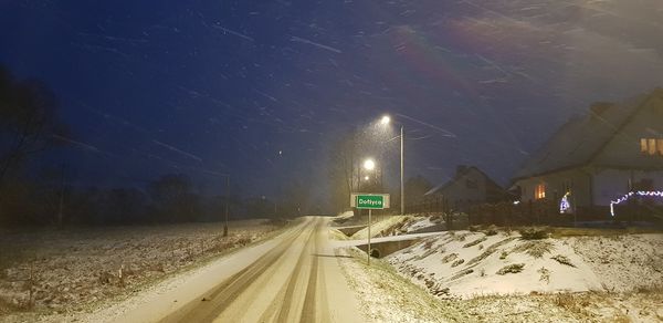 Inwestycje Gminy Komańcza - oświetlenie drogowe w Dołżycy - Zdjęcie główne