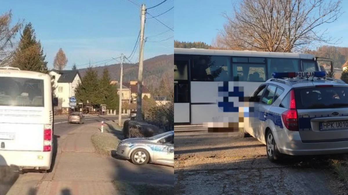 Prowadził autobus z pasażerami pod wpływem alkoholu. W Ustrzykach Dolnych zakończył jazdę - Zdjęcie główne