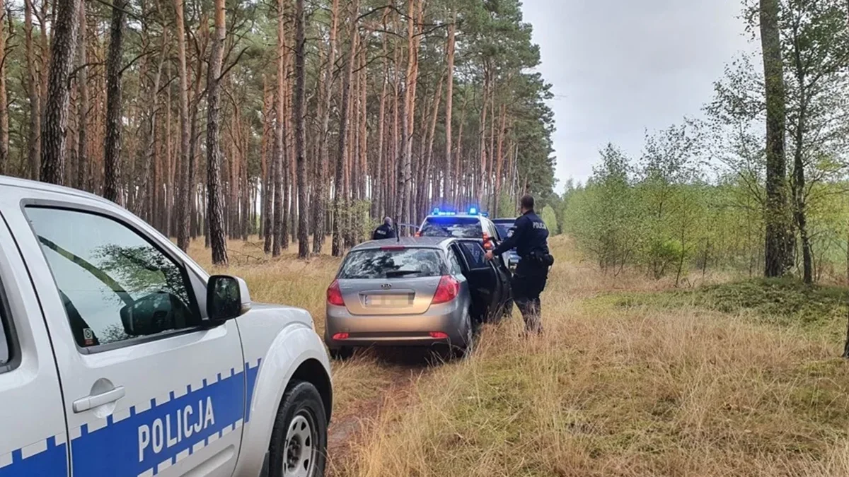 Powiat bieszczadzki. Grzybiarz stracił orientację w lesie i nie wiedział gdzie się znajduje. Na poszukiwania wyruszyli policjanci, strażacy i ratownicy GOPR - Zdjęcie główne